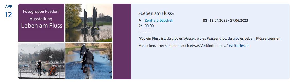 Ausstellung Stadtbibliothek